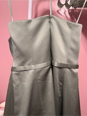Michaelangelo Light Sage Green Evening Dress